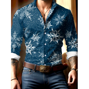 Men's Business Christmas Shirts