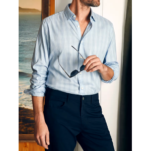 Men's Plaid Business Casual Shirt