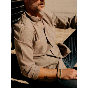 Men's Casual American Retro Work Shirt